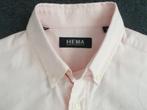 Hema overhemd mt.39/40 roze nieuw, nooit gedragen 4 euro, Hema, Rose, Enlèvement ou Envoi, Neuf