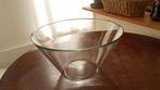 Grand saladier en verre 27x15cm, Ophalen, Gebruikt, Glas