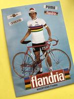 Wk wielerkaart freddy maertens signe, Verzenden, Zo goed als nieuw