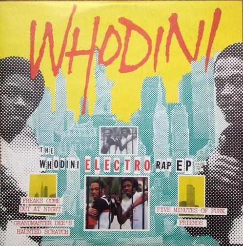 12"  Whodini ‎– The Whodini Electro Rap EP Volume Two, CD & DVD, Vinyles | Hip-hop & Rap, Utilisé, 12 pouces, Enlèvement ou Envoi