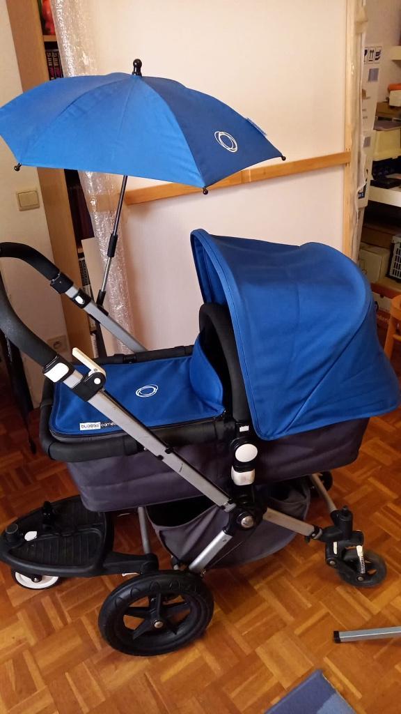 Kinderwagen Bugaboo Cameleon, Kinderen en Baby's, Kinderwagens en Combinaties, Gebruikt, Kinderwagen, Bugaboo, Met reiswieg, Verstelbare duwstang