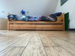 eenpersoons bed met schuiven, Huis en Inrichting, Ophalen, Gebruikt, 90 cm, Eenpersoons