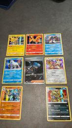 7 holo kaarten en 1 zeldzame trainer, Hobby en Vrije tijd, Verzamelkaartspellen | Pokémon, Ophalen of Verzenden, Zo goed als nieuw