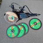Haakse slijpmachine Metabo+ 4 nieuwe schijven, Ophalen, Gebruikt
