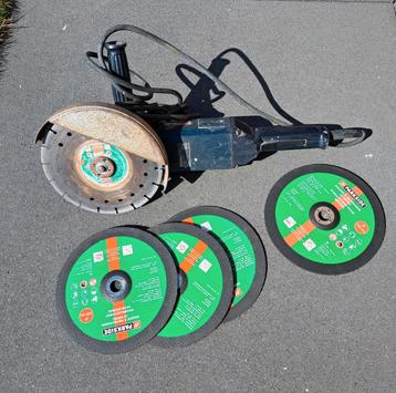 Haakse slijpmachine Metabo+ 4 nieuwe schijven beschikbaar voor biedingen