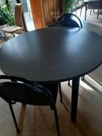 Keukentafel met stoelen, Huis en Inrichting, Tafels | Eettafels, Gebruikt, Ophalen