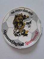 Vintage Sticker - Algemeen Dagblad - WK Voetbal '78, Verzamelen, Sport, Gebruikt, Ophalen of Verzenden