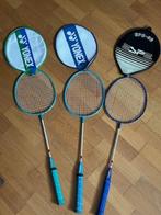 3 badminton raketten, Sports & Fitness, Badminton, Enlèvement, Comme neuf, Raquette(s)