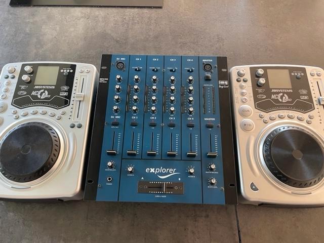 DJ Installatie -> mengpaneel, tabletop CD/MP3 spelers, Muziek en Instrumenten, Dj-sets en Draaitafels, Gebruikt, Dj-set, Ophalen