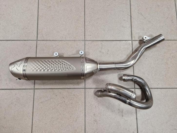 Ktm Akrapovic uitlaatsysteem 250/350 exc-f 2020-2023 zgan, Motoren, Onderdelen | Overige, Gebruikt, Ophalen of Verzenden