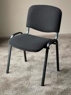 Chaise (salle de réunion, salle d'attente) noire, Enlèvement, Utilisé, Une, Tissus