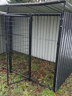 Hondenren overdekt in metaal, Dieren en Toebehoren, Hondenhokken, Ophalen, 100 cm of meer, Hondenhok, 110 cm of meer