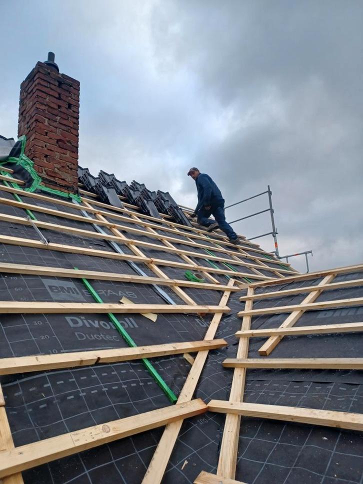 Reparation ou Renovation toiture tous type & isolation façad, Doe-het-zelf en Bouw, Steigers, Zo goed als nieuw, Ophalen of Verzenden