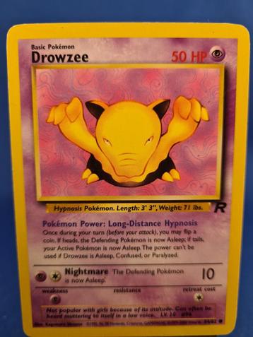 Drowzee 54/82 - Team Rocket beschikbaar voor biedingen