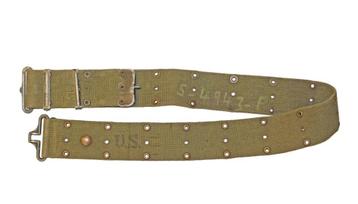 WW2 US army pistol belt 1945 OD7 beschikbaar voor biedingen