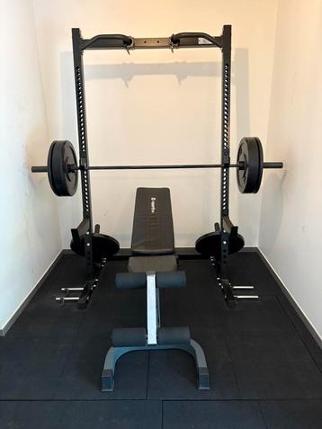 Power rack - squat rack met bank en bench beschikbaar voor biedingen