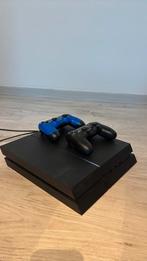PS4, 500 GB, Enlèvement, Utilisé, Avec 2 manettes