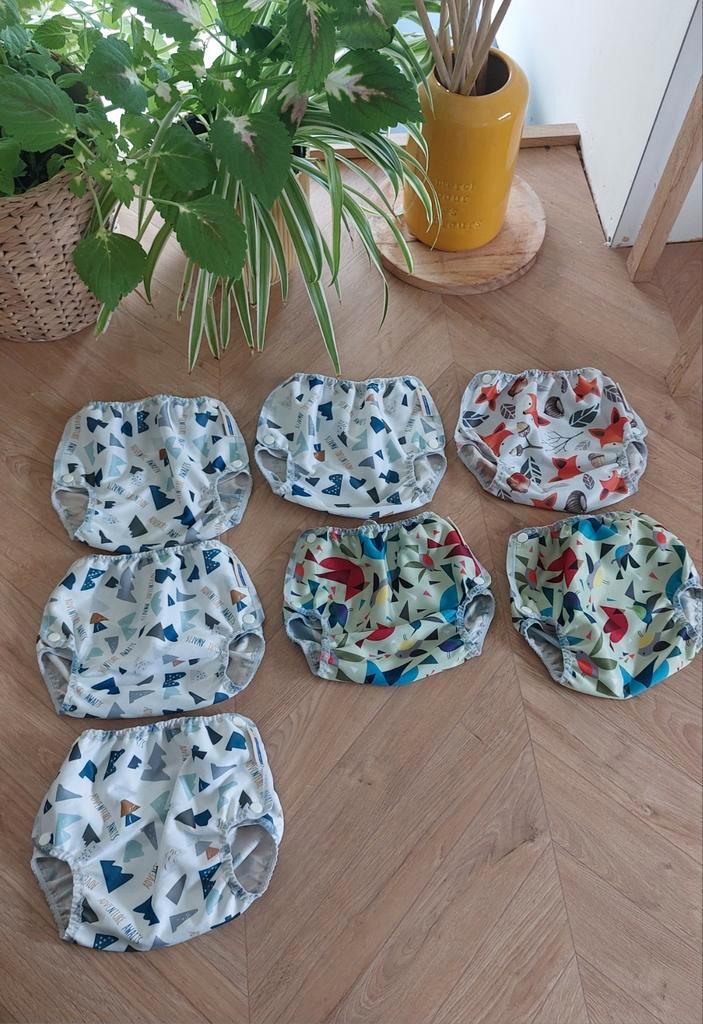 7 overbroekjes wasbare luiers mother ease air flow medium, Kinderen en Baby's, Overige Kinderen en Baby's, Gebruikt, Ophalen of Verzenden
