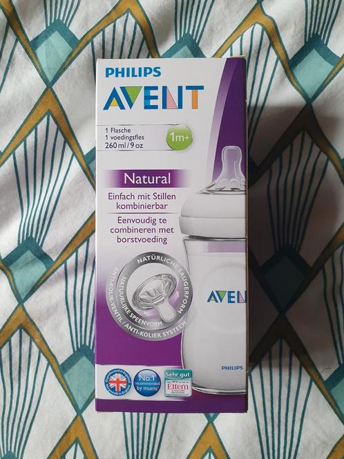 Philips Avent Natural Fles 260 ml - Nieuw in Doos, Kinderen en Baby's, Babyvoeding en Toebehoren, Nieuw, Ophalen