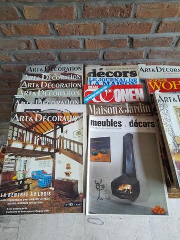 Vintage tijdschriften: decoratie en binnenhuisarchitectuur beschikbaar voor biedingen