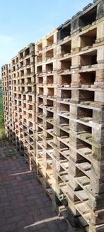 Euro pallets, Doe-het-zelf en Bouw, Hout en Planken, Gebruikt, 25 tot 50 mm, Minder dan 200 cm, Ophalen