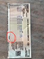 Catre de 6 voyages standards en train. Liege-Bruxelles Midi, Tickets en Kaartjes, Drie personen of meer