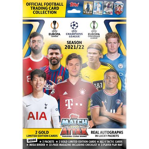 Champions League 2021/22 Match Attax Topps trading cards, Hobby en Vrije tijd, Stickers en Plaatjes, Nieuw, Meerdere plaatjes