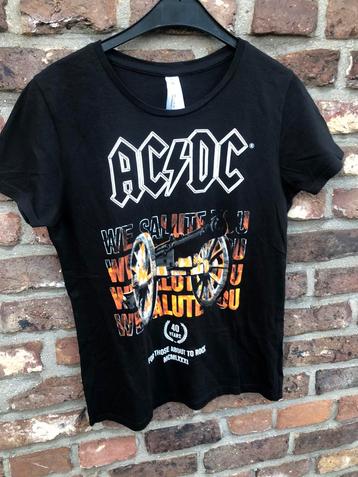 AC/DC officieel t-shirt dames medium