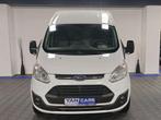 Ford Transit Custom MAXI * L2H2 (1m80) * 3 pl * CUIR + NAVI, Voorwielaandrijving, Gebruikt, Euro 6, 4 cilinders