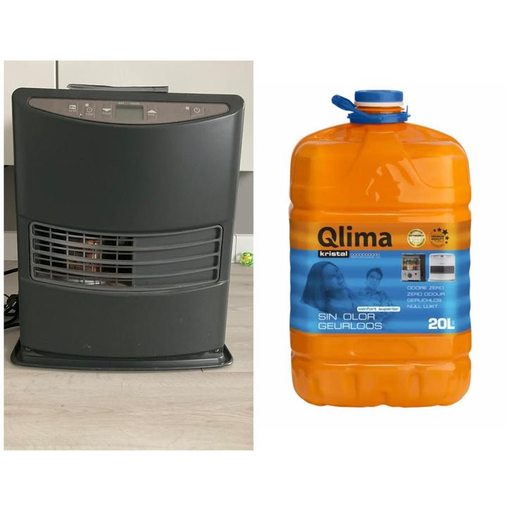 Poele a petrole laser chauffage avec bidon de 20 litres, Huis en Inrichting, Kachels, Gebruikt, Vrijstaand, Overige soorten, Overige brandstoffen