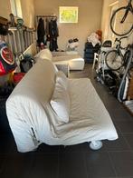 Slaapzetel IKEA 160x200 met extra hoes, Huis en Inrichting, Slaapkamer | Slaapbanken, Ophalen, Wit, Tweepersoons, Zo goed als nieuw