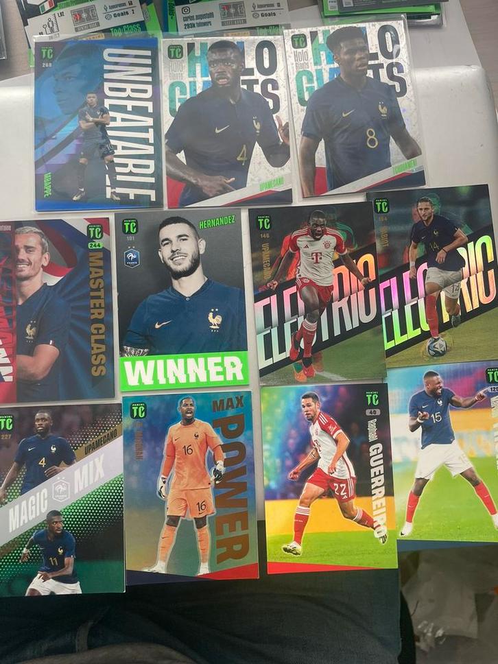 11x Top Class Frankrijk Mbappé Griezmann, Hobby en Vrije tijd, Stickers en Plaatjes, Nieuw, Meerdere plaatjes, Ophalen of Verzenden