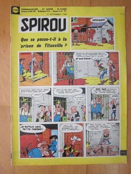 Spirou 1169 + mini-récit n°32 TBE (1960), Boeken, Stripverhalen, Gelezen, Eén stripboek, Ophalen of Verzenden