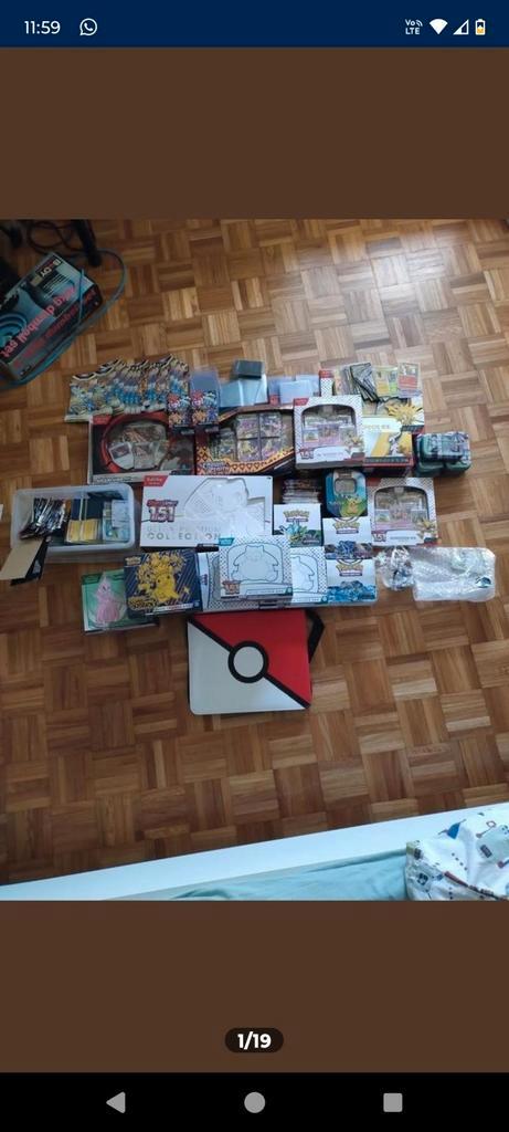 Groot lot Pokémon te koop !, Hobby en Vrije tijd, Verzamelkaartspellen | Pokémon, Zo goed als nieuw, Booster, Ophalen