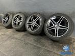 7mm! Originele Mercedes AMG C300E Hybrid W206 18 inch breeds, 18 inch, Gebruikt, Banden en Velgen, Ophalen of Verzenden