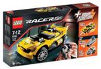 LEGO Racers - 8183 - Track Turbo RC, Ophalen of Verzenden, Zo goed als nieuw, Complete set, Lego