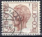 Belgique 1971 - Yvert 1596/OBP 1581A - Roi Baudouin (ST), Envoi, Oblitéré, Maison royale