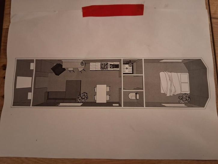 Tiny House Trailer – Ideaal als tijdelijk verblijf zonder, Caravanes & Camping, Caravanes résidentielles, Enlèvement ou Envoi