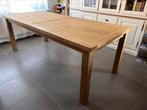 Landelijke eettafel l 220 cm x b 100cm, Huis en Inrichting, Tafels | Eettafels, Ophalen, Zo goed als nieuw