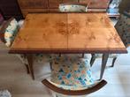 Art deco houten retro vintage tafel 120x80cm, Ophalen
