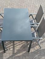 Tuintafel met 4 stoelen, Ophalen