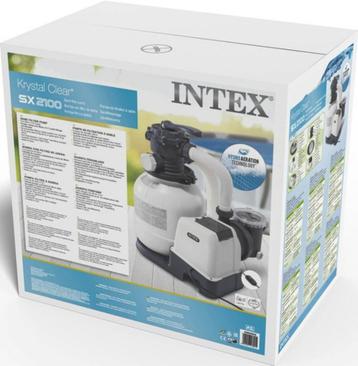 Intex Krystal Clear zandfilterpomp 6m3 nieuw beschikbaar voor biedingen