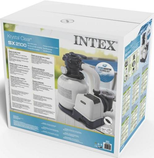Intex Krystal Clear zandfilterpomp 6m3 nieuw, Tuin en Terras, Zwembad-toebehoren, Nieuw, Zwembadpomp, Ophalen