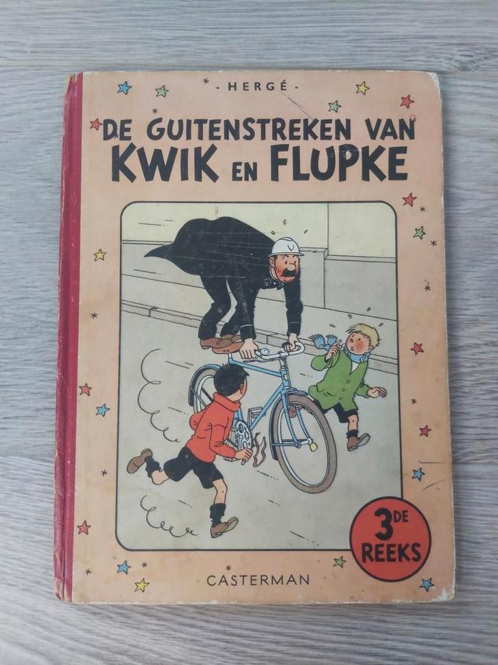 Kwik en Flupke - 3de reeks, Boeken, Stripverhalen, Gelezen, Eén stripboek, Verzenden