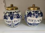 2 Tabakspotten delft blauw, Antiek en Kunst, Ophalen of Verzenden