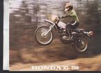 Honda XL 250 collectie reclamefolders voor motorfietsen uit, Boeken, Motoren, Verzenden, Gelezen