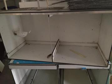 Parkiet kooien/visuitrusting, Dieren en Toebehoren, Ophalen, Gebruikt, Overige materialen, Overige typen