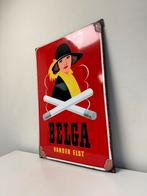BELGA emaille reclamebord 1952, Ophalen of Verzenden