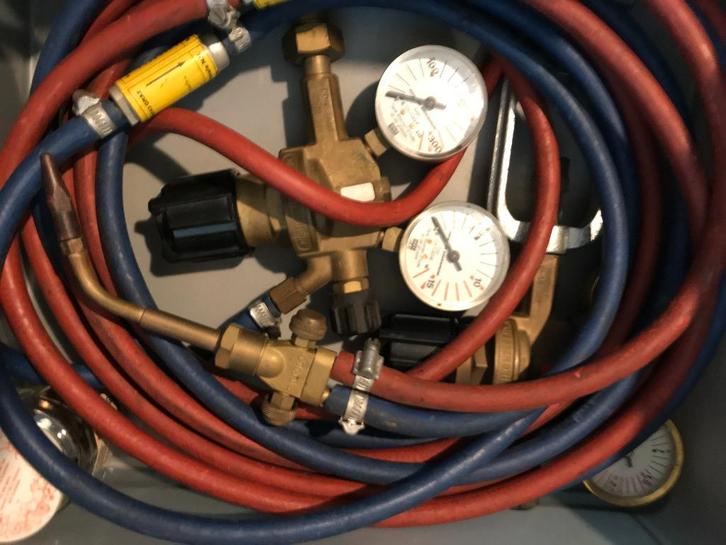 OXYSET | | poste de soudage sans les bouteilles, Hobby & Loisirs créatifs, Bricolage, Utilisé, Enlèvement