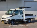 Iveco Daily 50C17 3,0L Automaat 170PK HIAB 017T-2 DC Open la, Automaat, Euro 5, Stof, Gebruikt